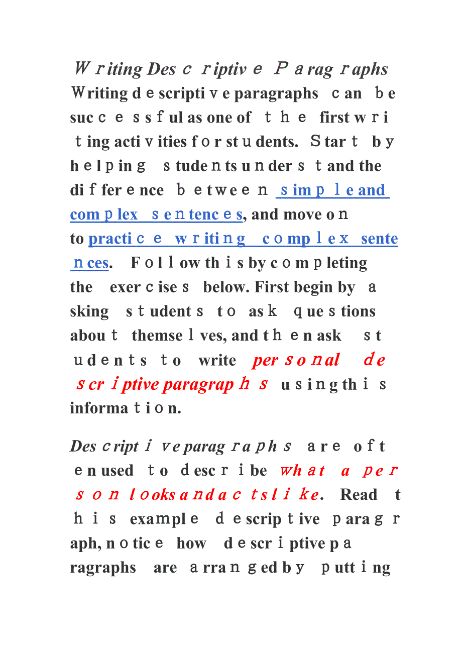 .11.26descriptive-paragraph文章连贯性-Coherence_第1页