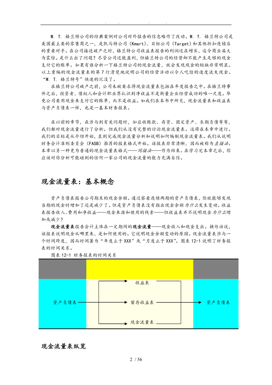 现金流量表概念与编制方法概述_第2页