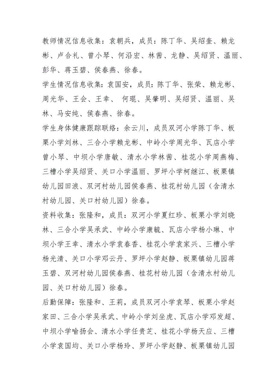 板栗镇中心学校新冠肺炎突发事件应急处置预案_第2页