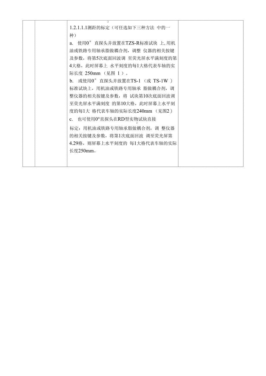 铁路货车轮对手工超声波探伤工艺卡_第5页