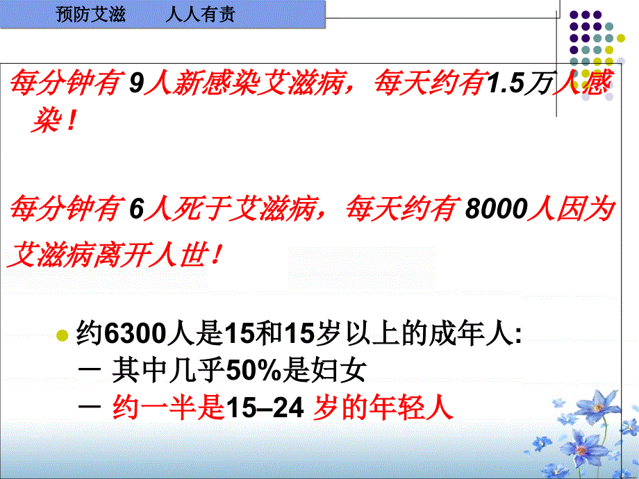 保健室精简版预防艾滋病知识讲座课件_第4页