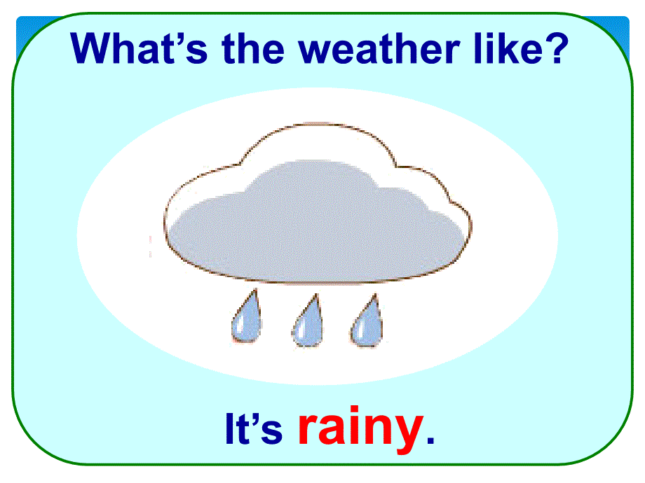 新起点二年级下册Unit2Weather_第3页