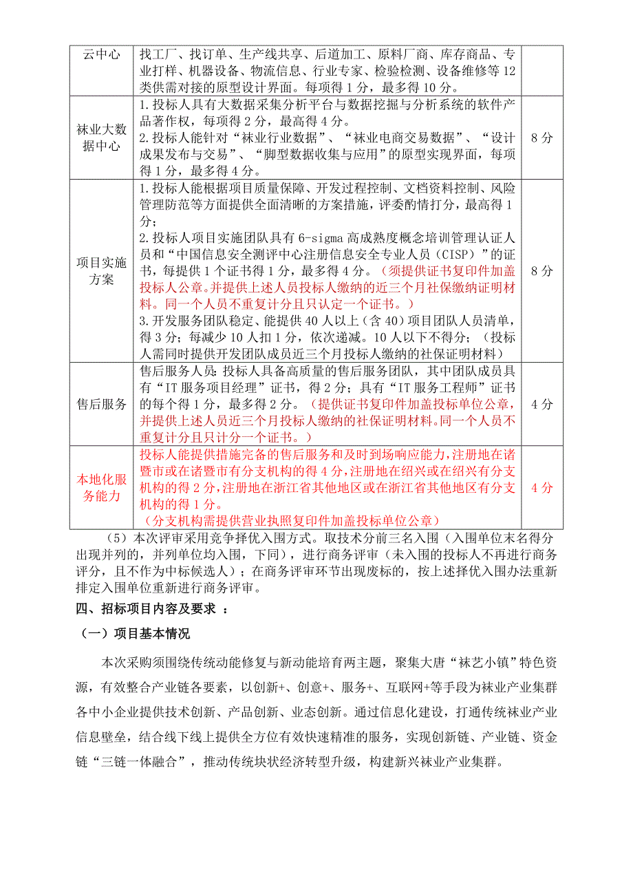 教育资料（2021-2022年收藏的）诸暨市大唐袜业创新服务综合体信息化建设项目采购项目_第2页