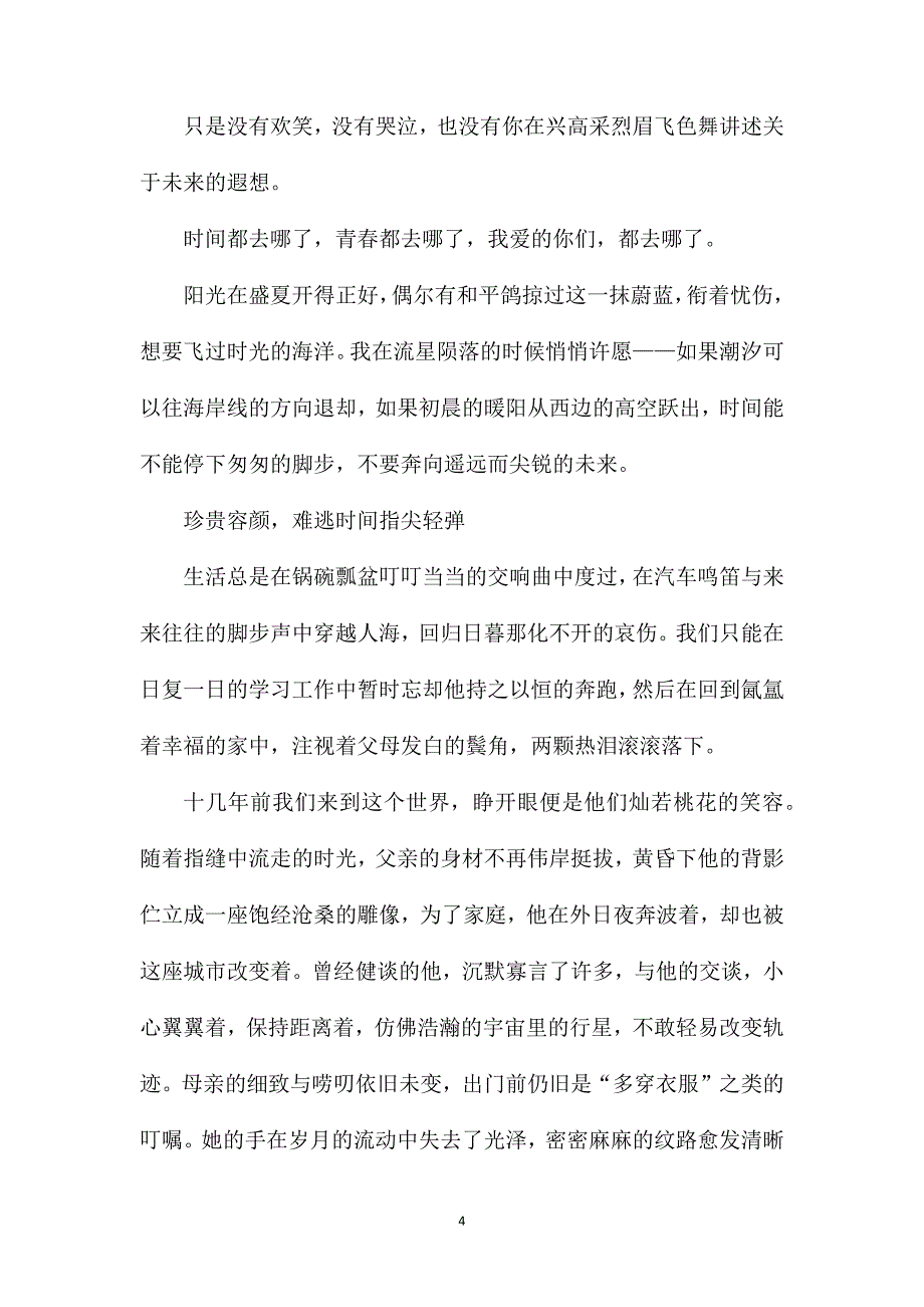 高二作文时间都去哪了.doc_第4页