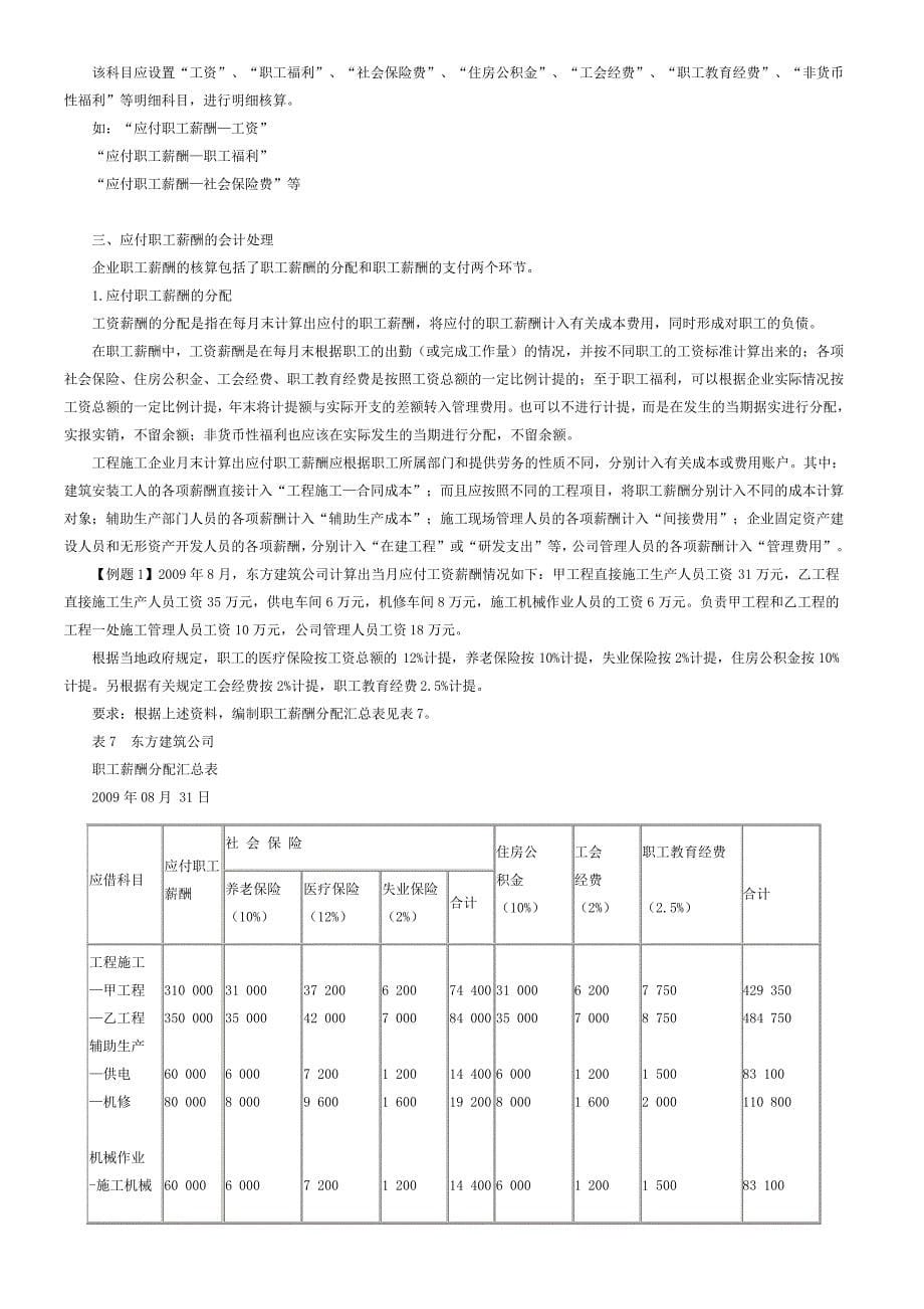 施工企业成本会计核算实务讲课稿610_第5页