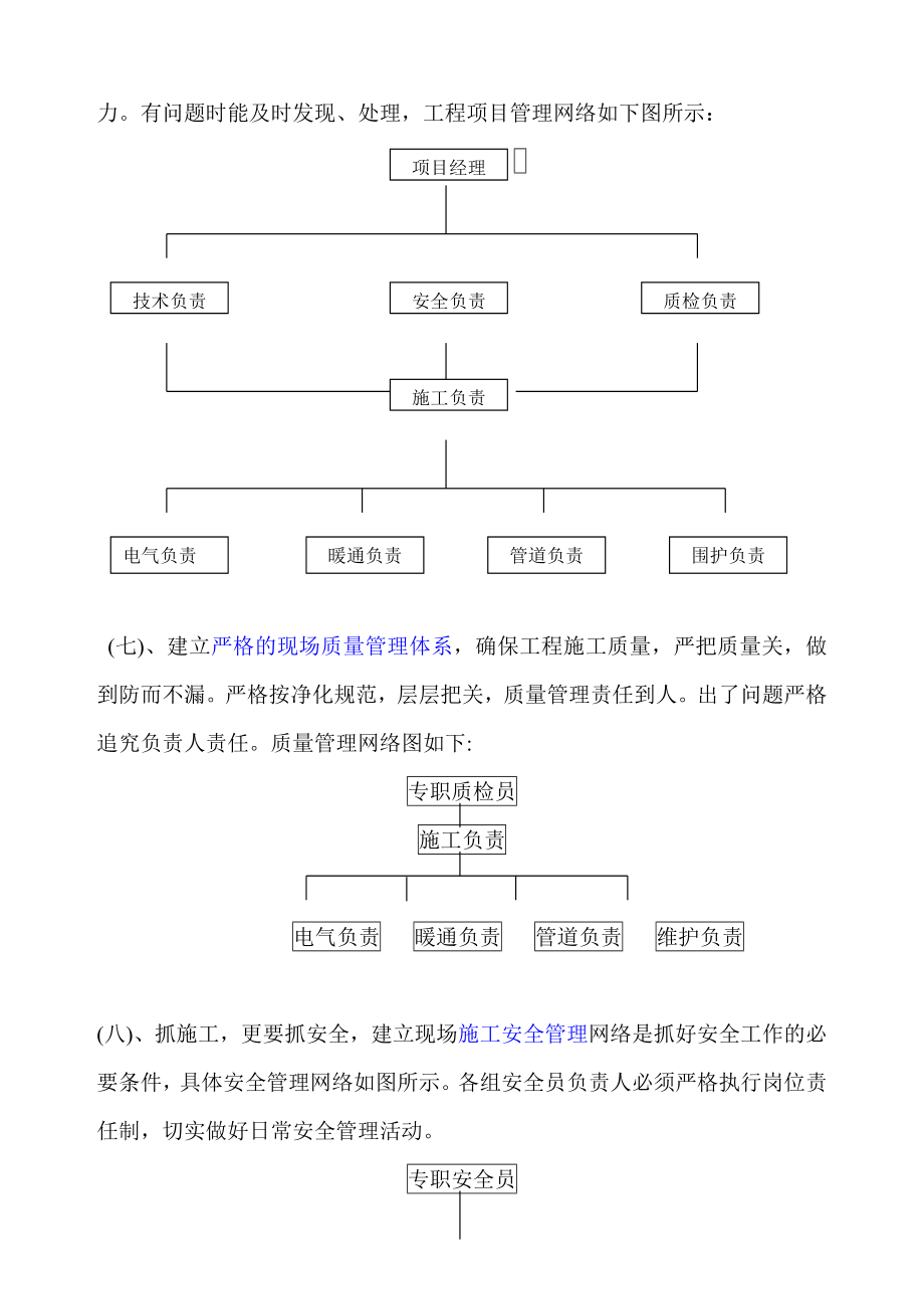 南京厂房洁净空调改造工程施工组织设计_第4页