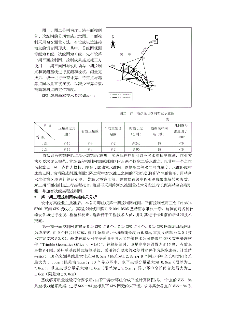 高精度GPS控制网的建立与适用性初探_第2页