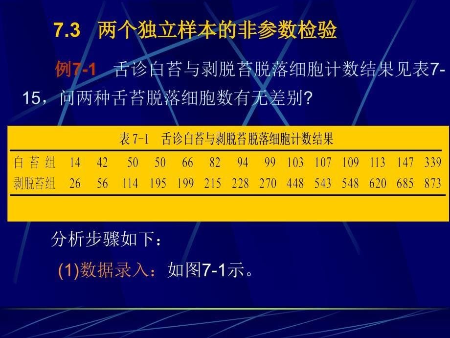 SPSS统计学精品课件7非参数检验_第5页