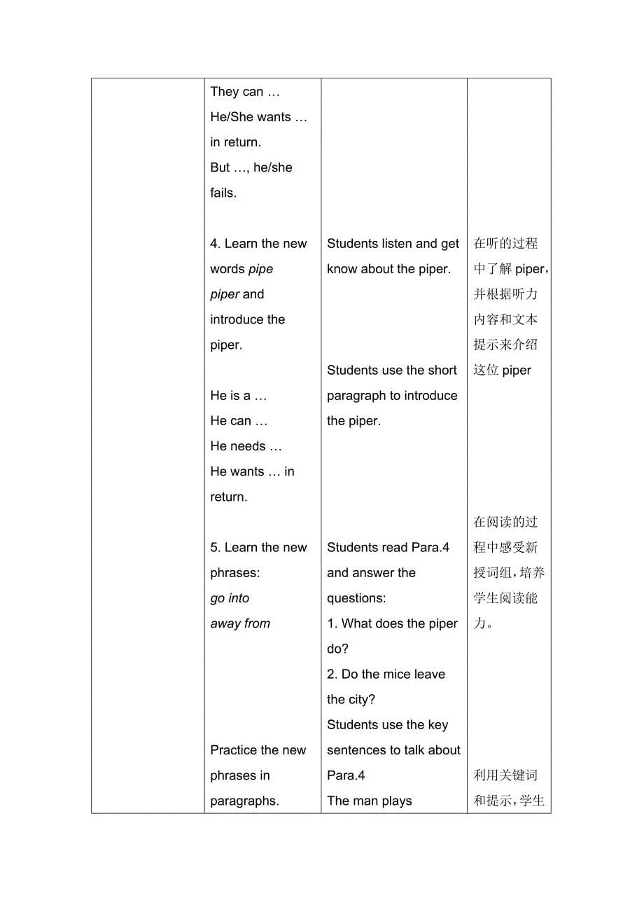 4BM4U1教案thepiperofhamelin_第5页