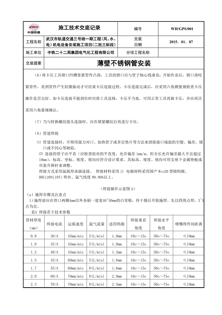 1薄壁不锈钢管安装技术交底.doc_第2页