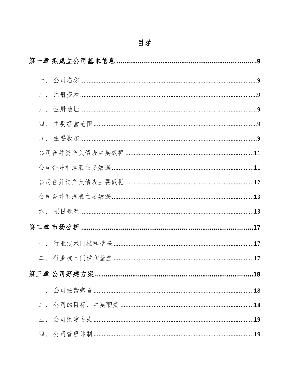 甘肃关于成立智能仪表公司可行性研究报告_第2页