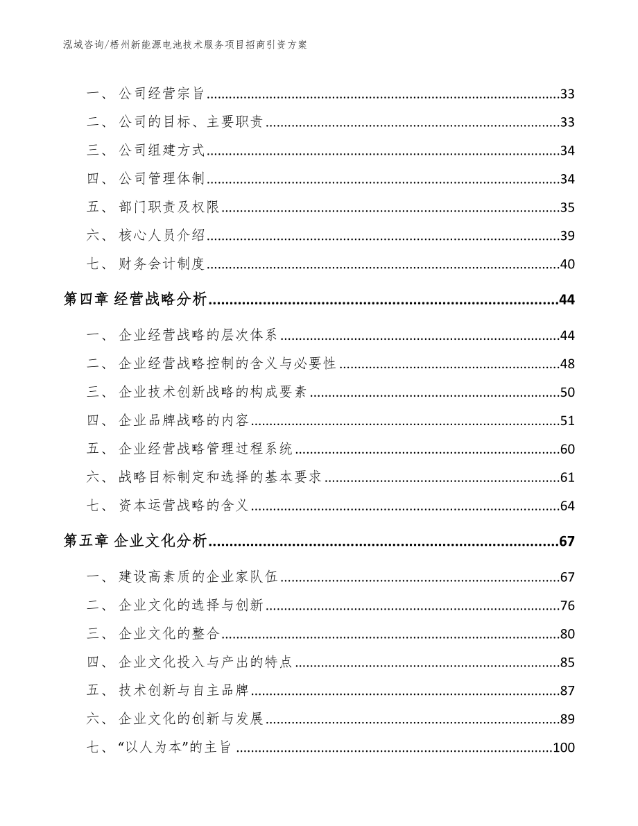 梧州新能源电池技术服务项目招商引资方案_范文模板_第3页