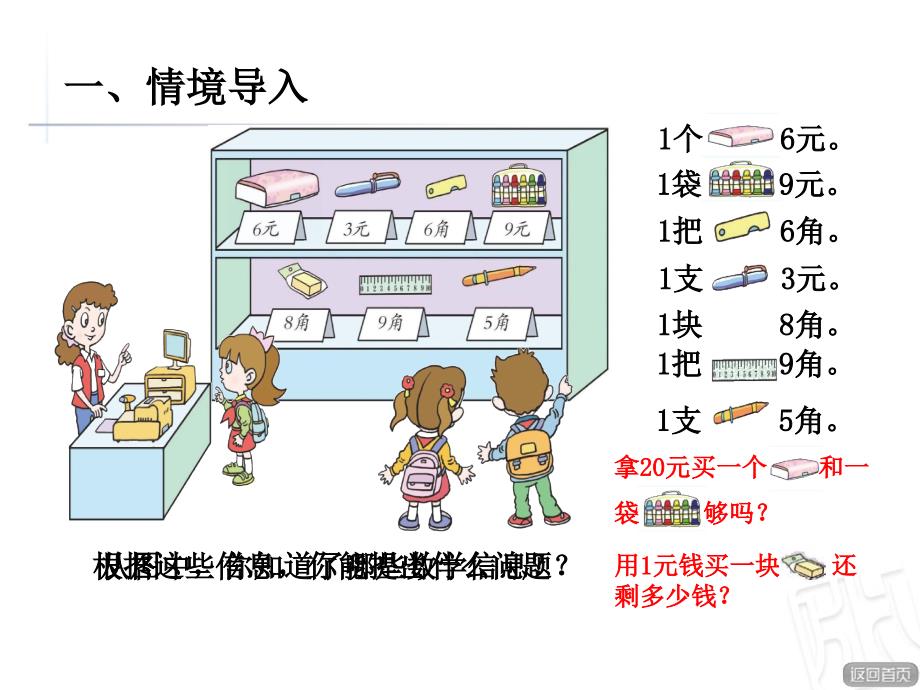 人民币的简单计算课件_第2页