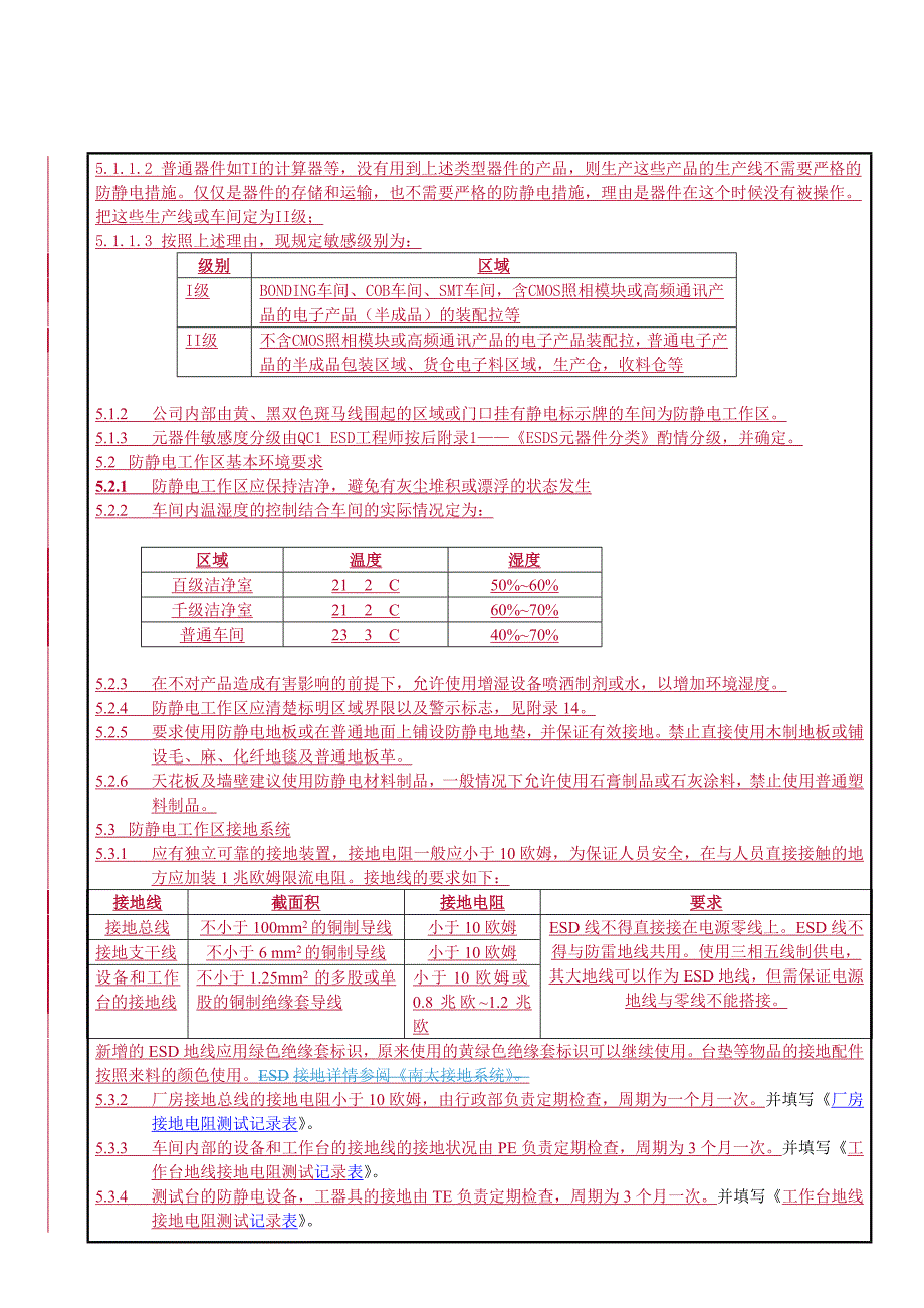 电子厂静电防护以及管理规范._第3页