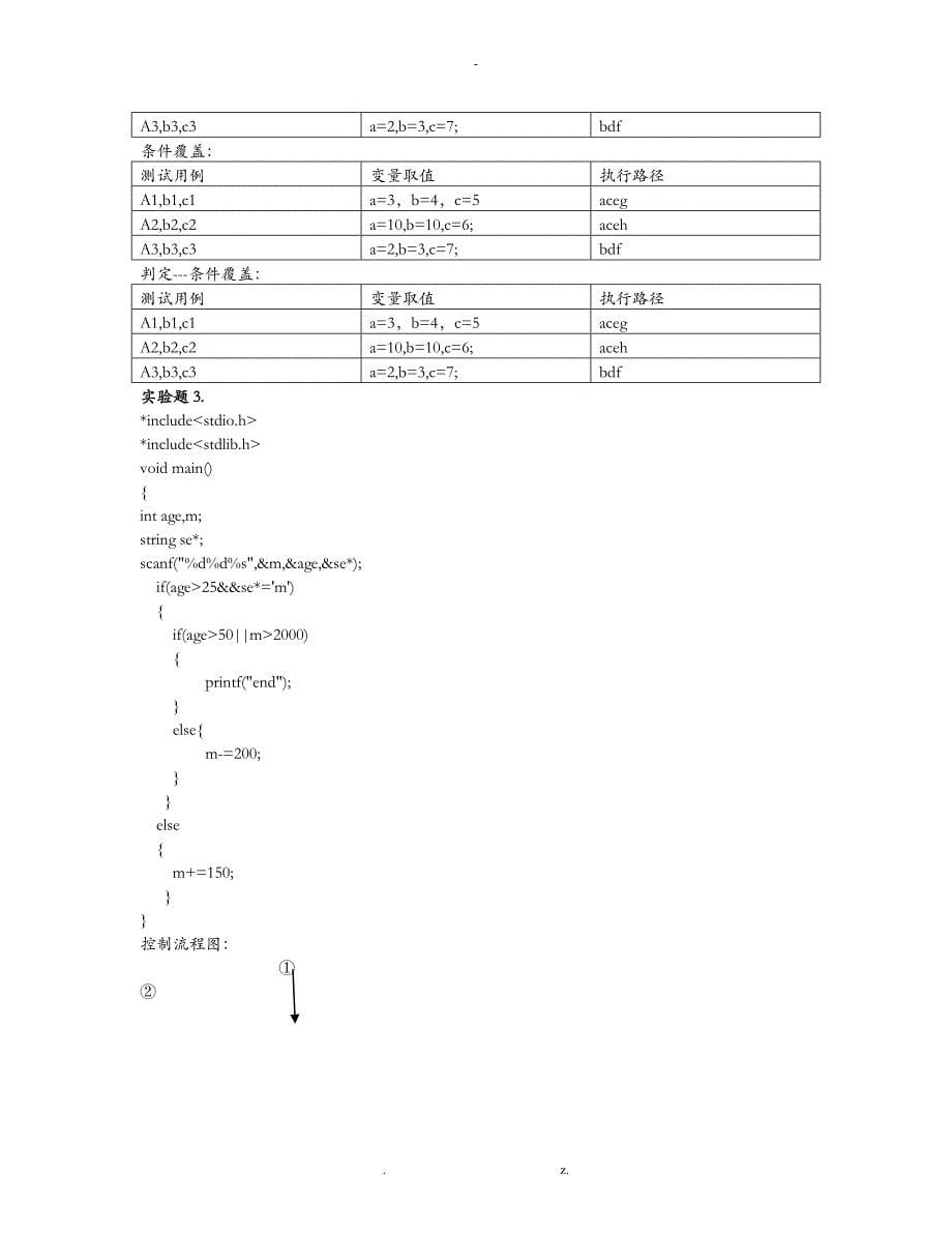 白盒测试实验_第5页