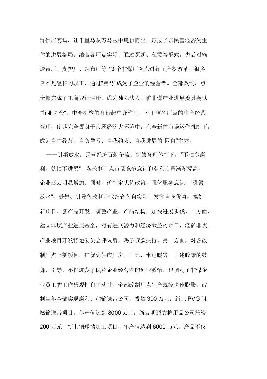 改制,跨越,整合强力打造非煤产业联合舰队_第3页