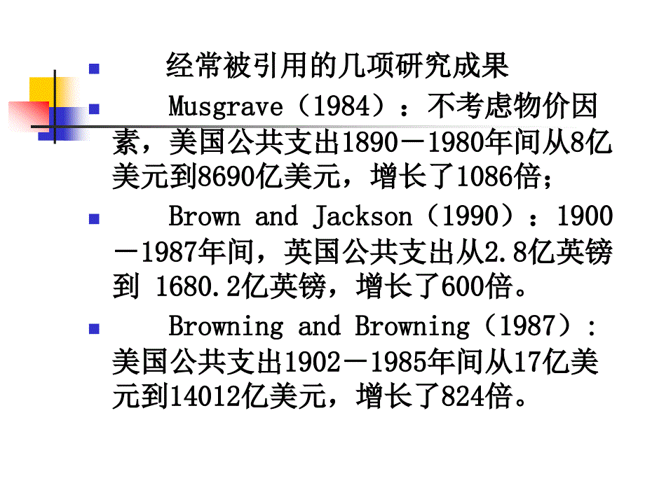 浙江大学公共经济学概论5公共支出规模与结构0867_第3页