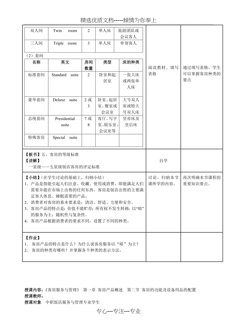 客房教案1汇编_第3页