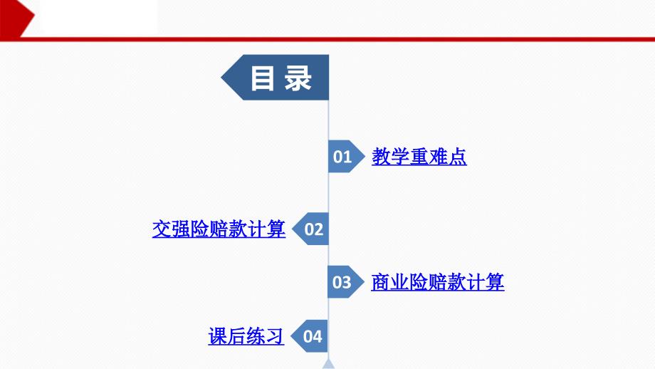 项目2车险赔款计算_第2页