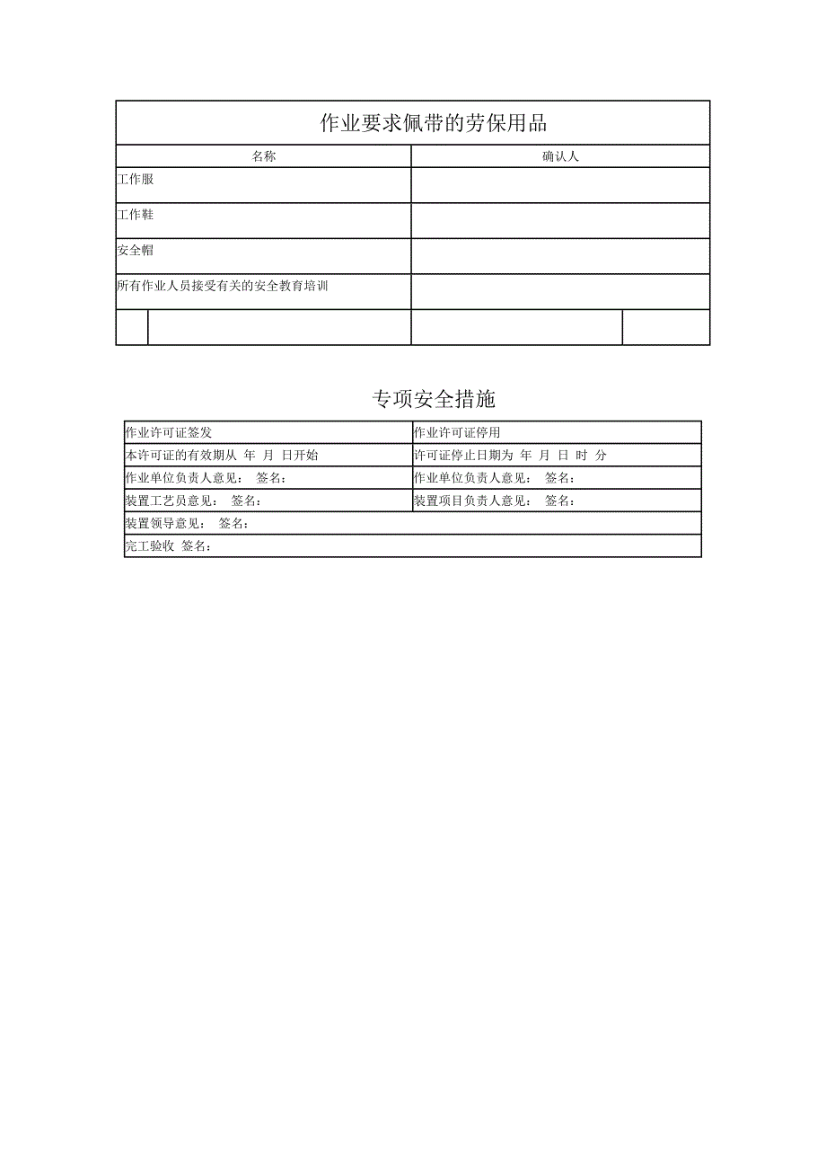 进入生产区域一般作业许可证_第2页