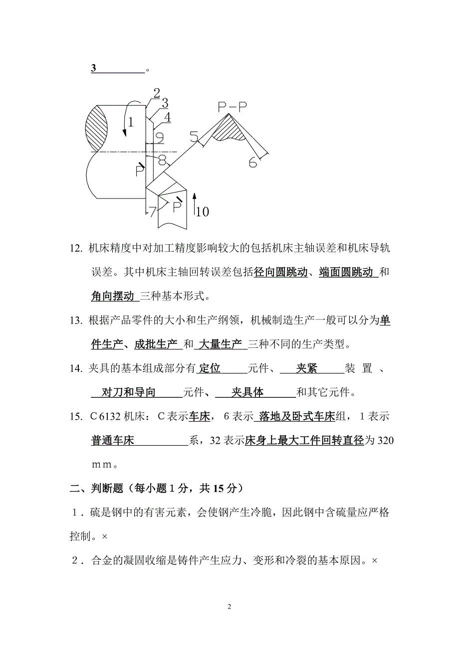 机械制造基础练习题及答案2.doc_第2页