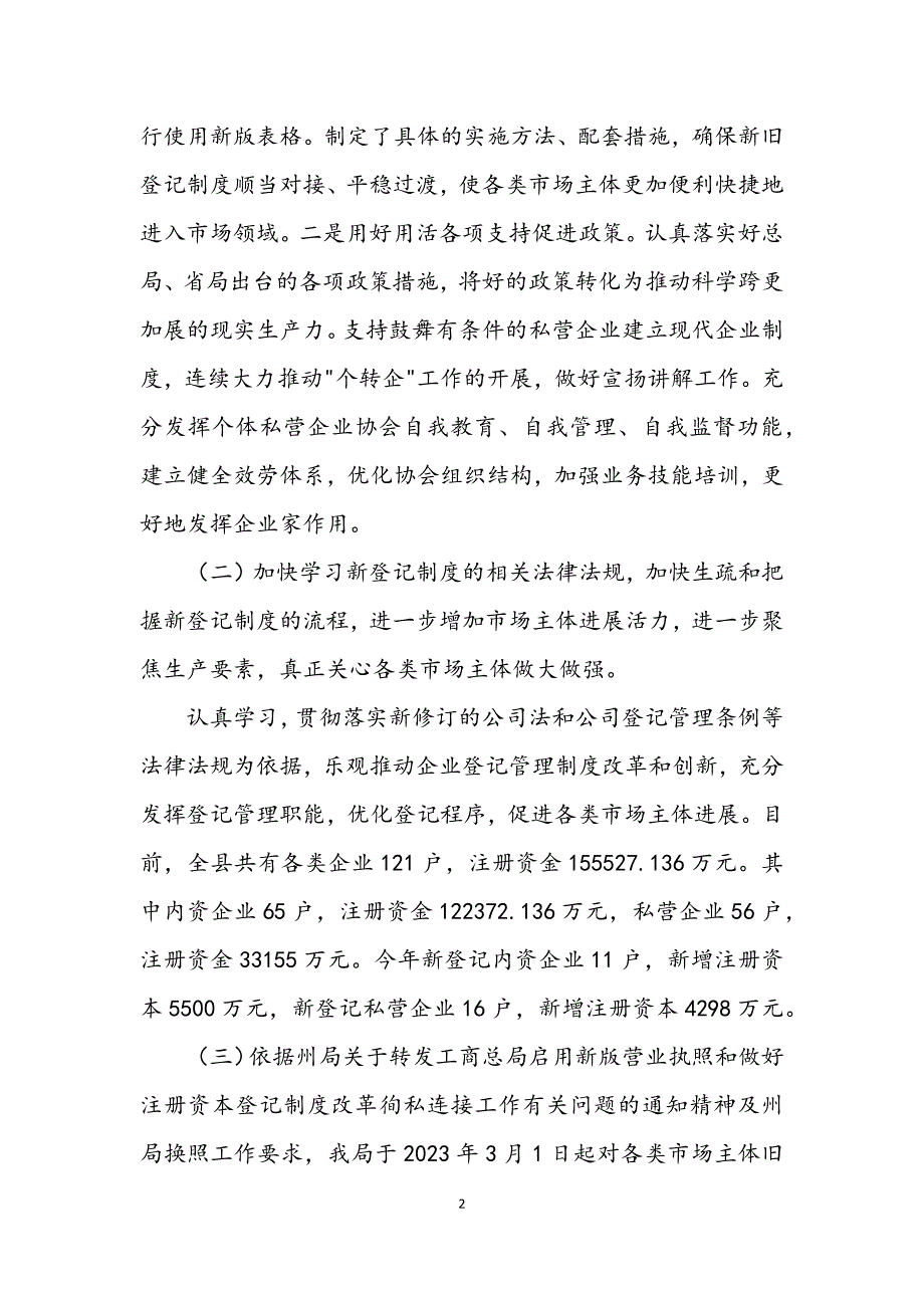 2023年企业登记管理年终工作总结.DOCX_第2页