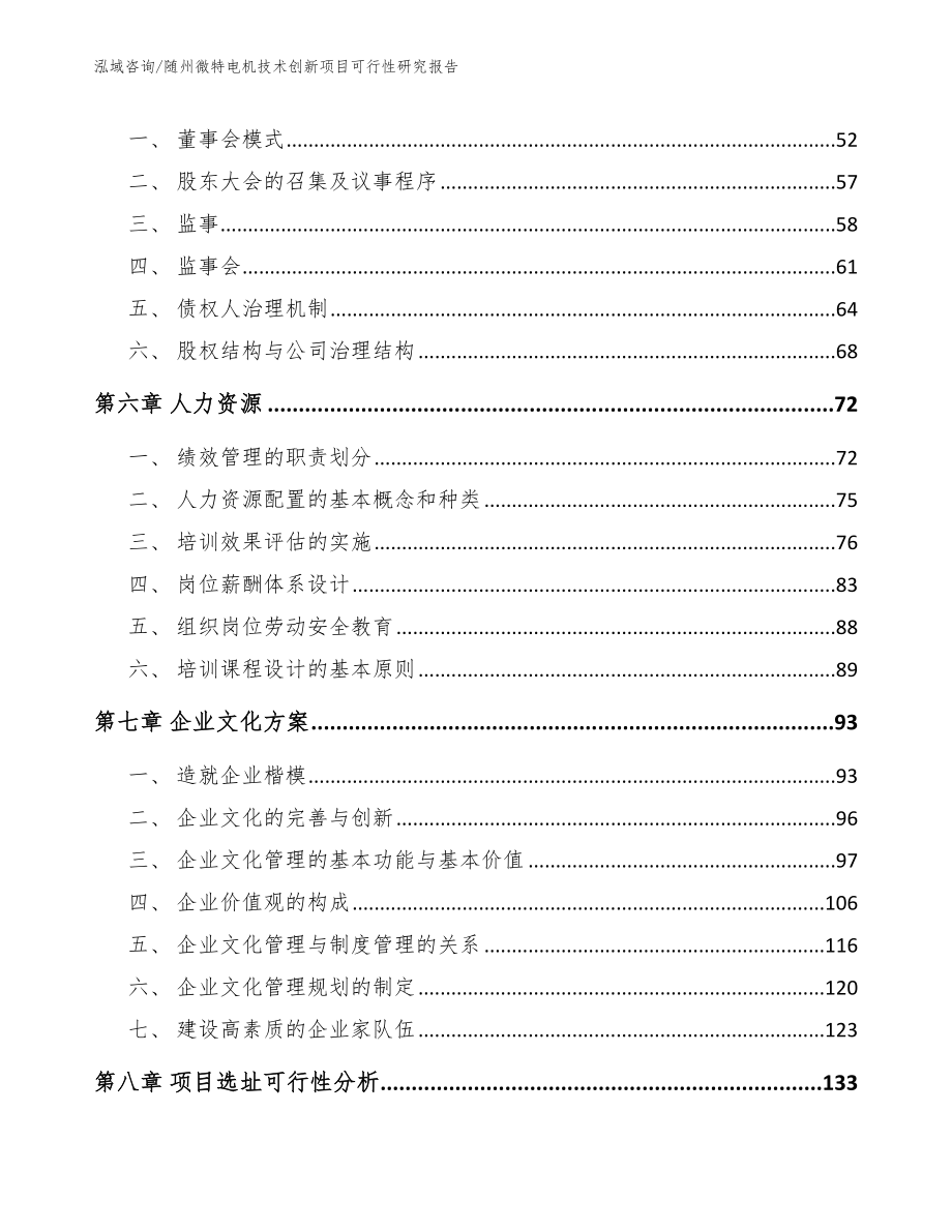 随州微特电机技术创新项目可行性研究报告（模板范本）_第4页