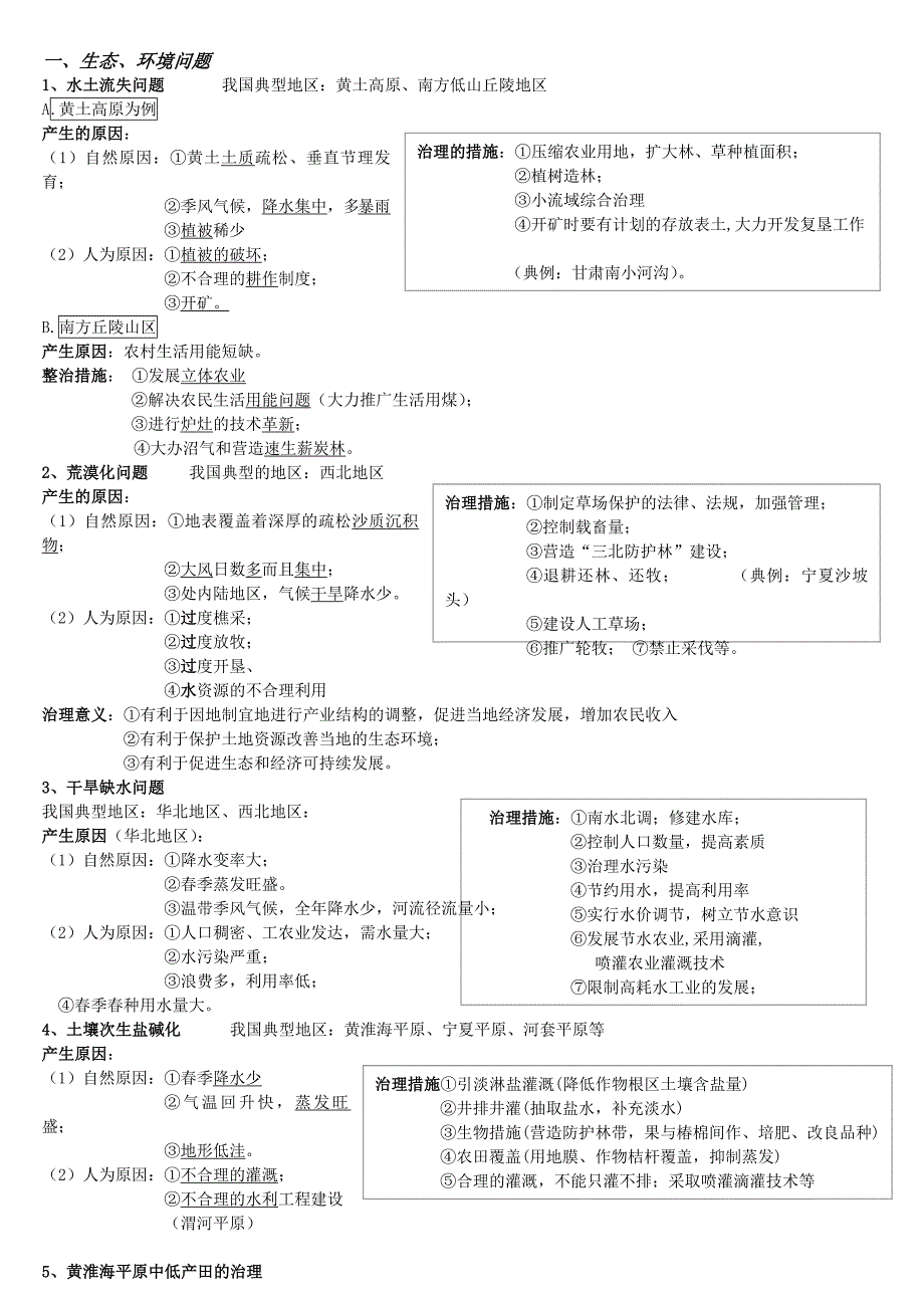 请用修改版 最完整的高中地理知识点(洪乐灿经典整理)_第1页