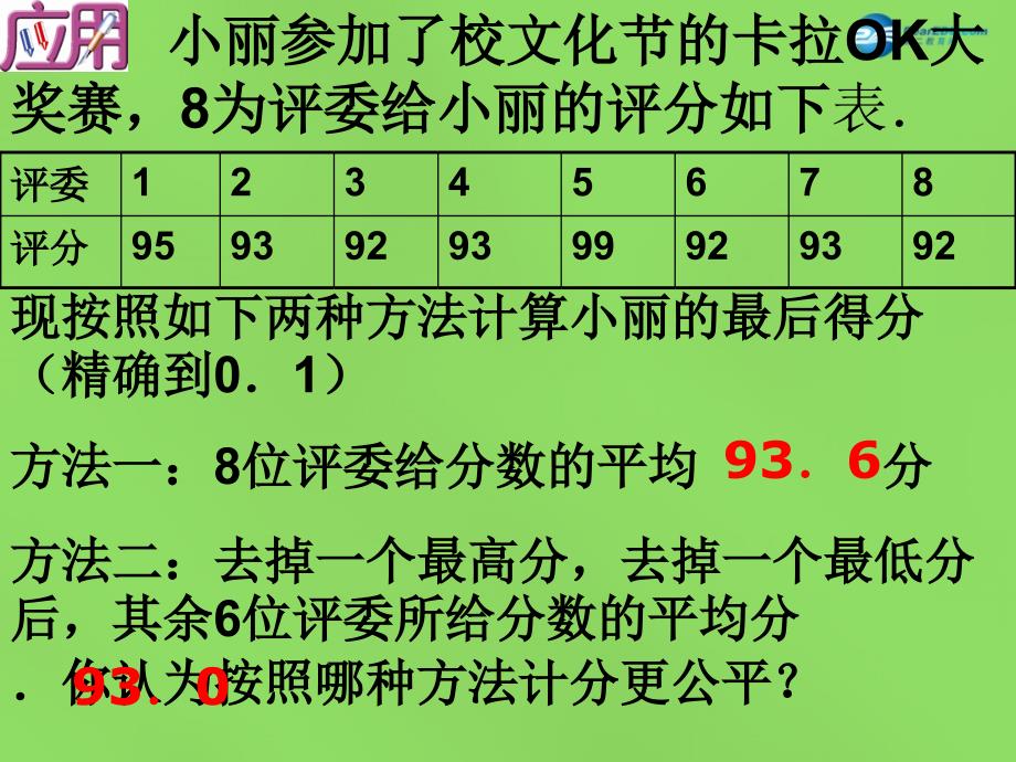 2022八年级数学下册20.2.1数据集中趋势课件4新版沪科版_第4页