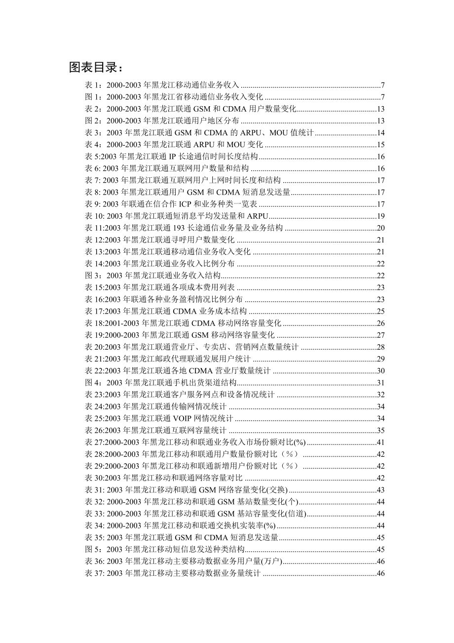 某某年中国联通黑龙江分公司经营分析报告_第3页