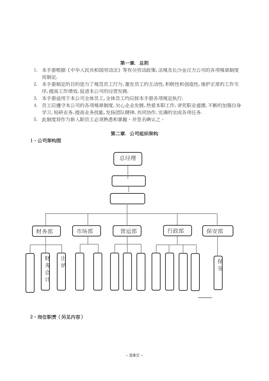 21-中小企业管理制度(完整版)（天选打工人）.docx_第2页