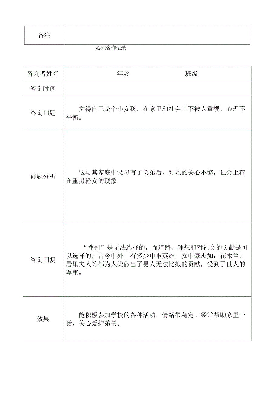 心理咨询谈话记录本模板_第3页