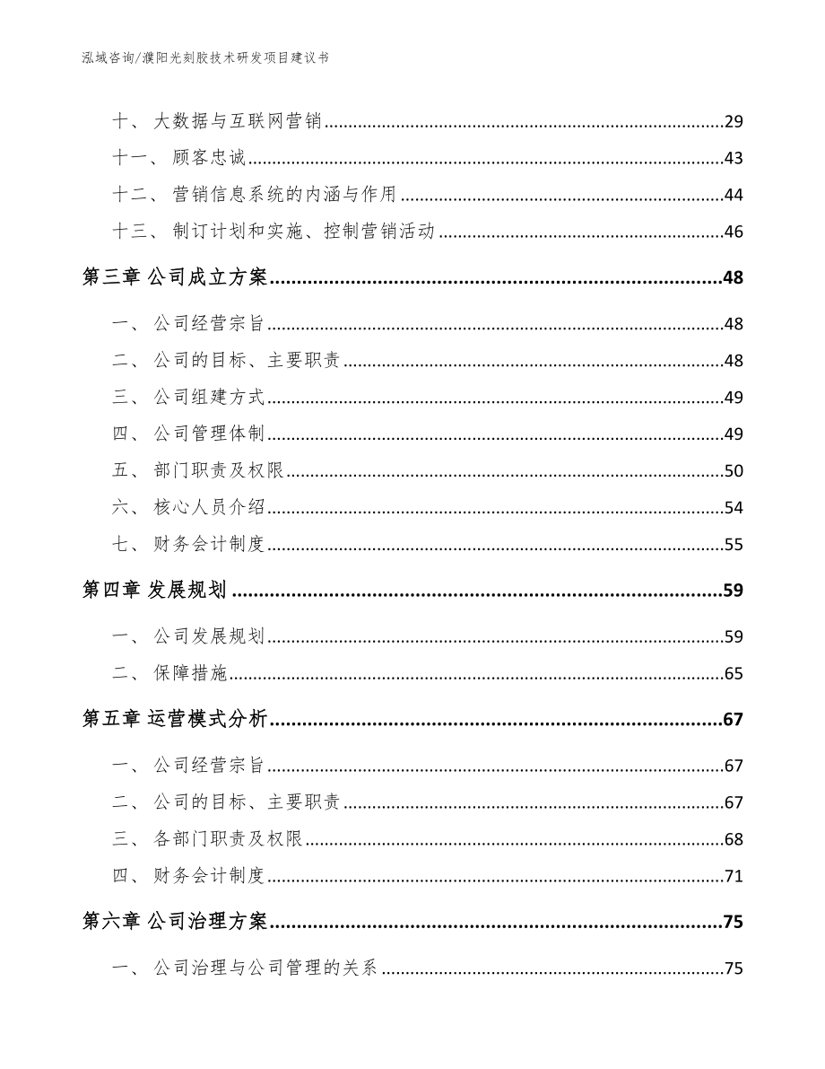 濮阳光刻胶技术研发项目建议书（参考模板）_第2页