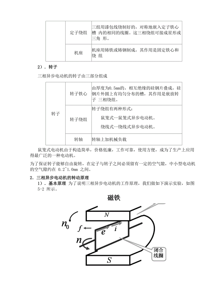 三相异步电动机及其控制电路_第2页