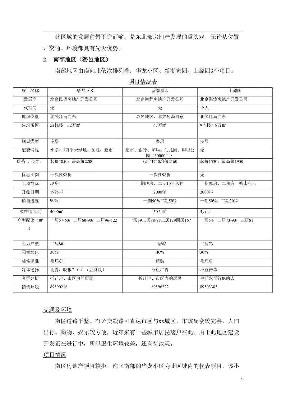 区东北部地区市场调查报告()（天选打工人）.docx_第3页