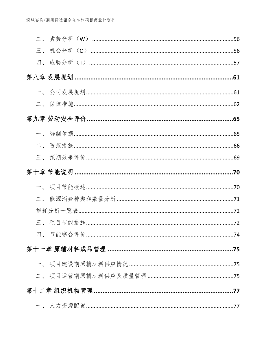 潮州锻造铝合金车轮项目商业计划书_第4页