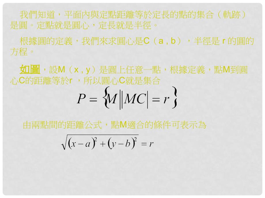 高中数学圆的方程4课件苏教版必修二_第2页