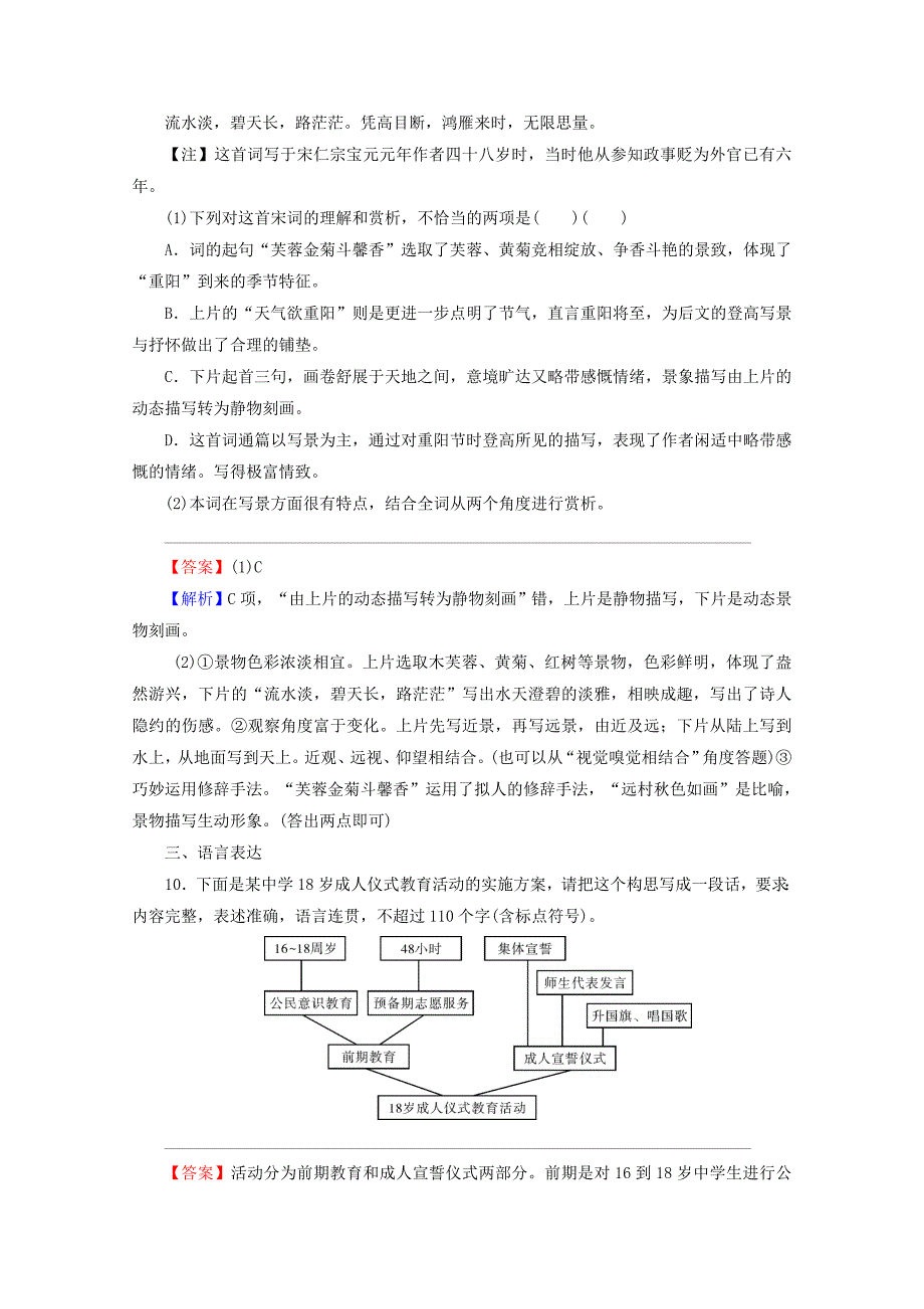 2019-2020学年高中语文第3课神奇的汉字第3节方块的奥妙--汉字的结构课时作业新人教版选修语言文字应用_第4页