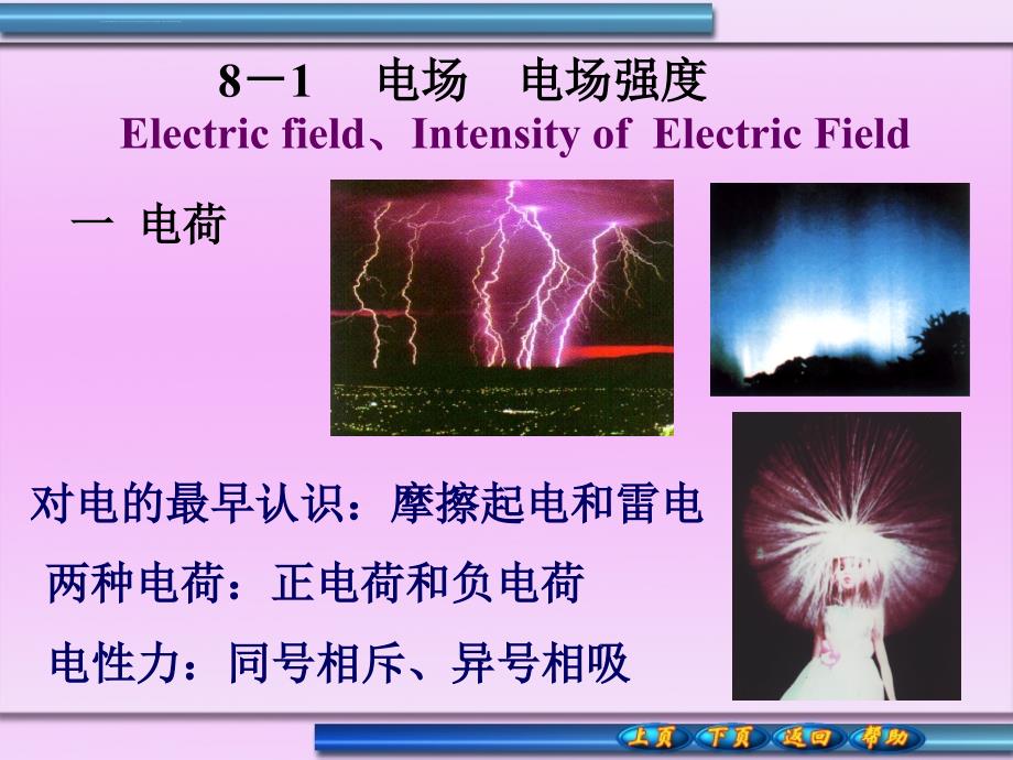 大学物理静电场课件(上)ppt_第2页