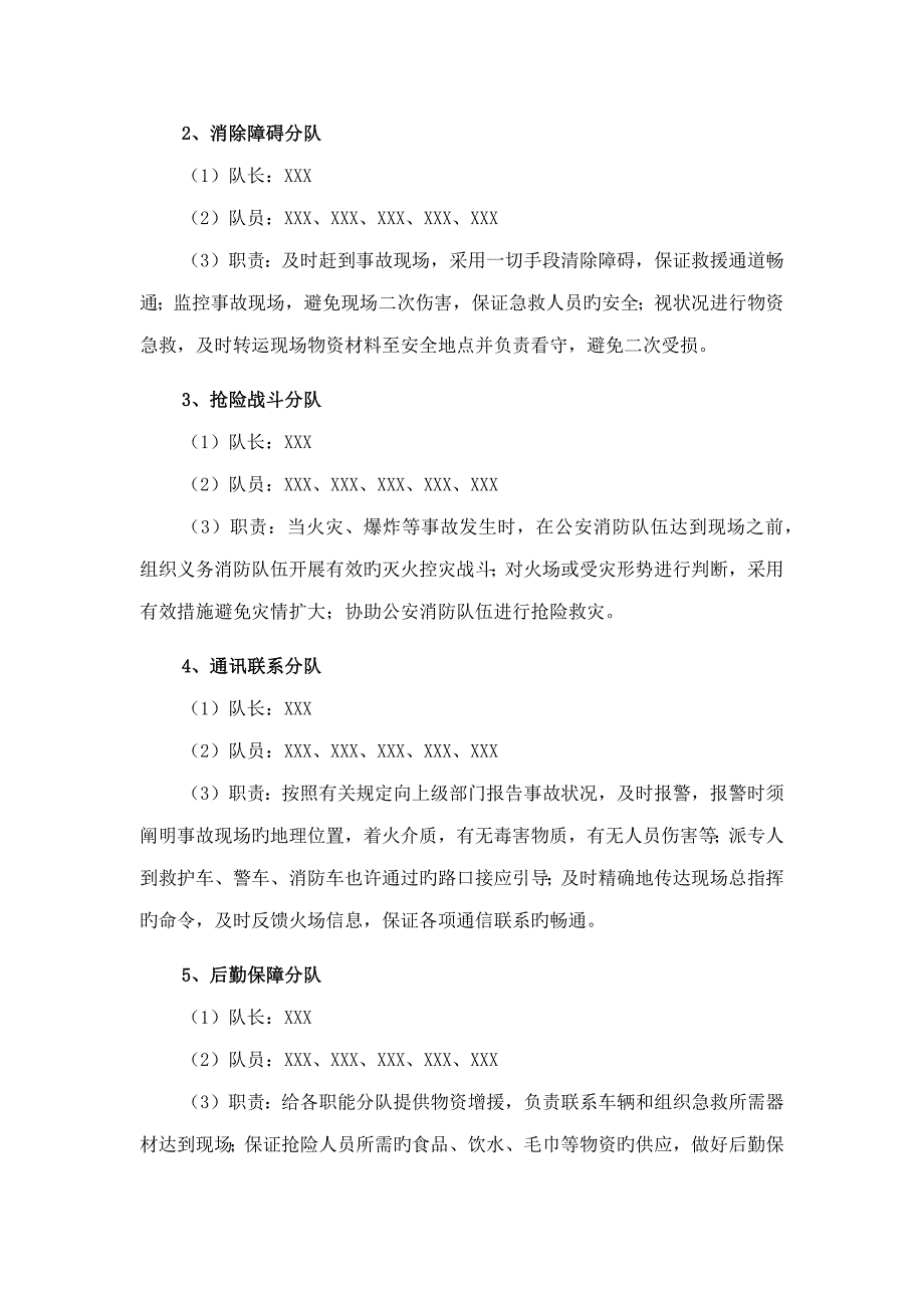 专项项目管理应急全新预案_第3页