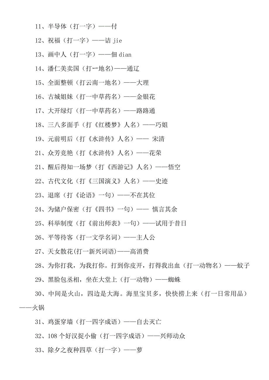 2012年鹿苑中学庆元旦猜灯谜策划方案.doc_第4页