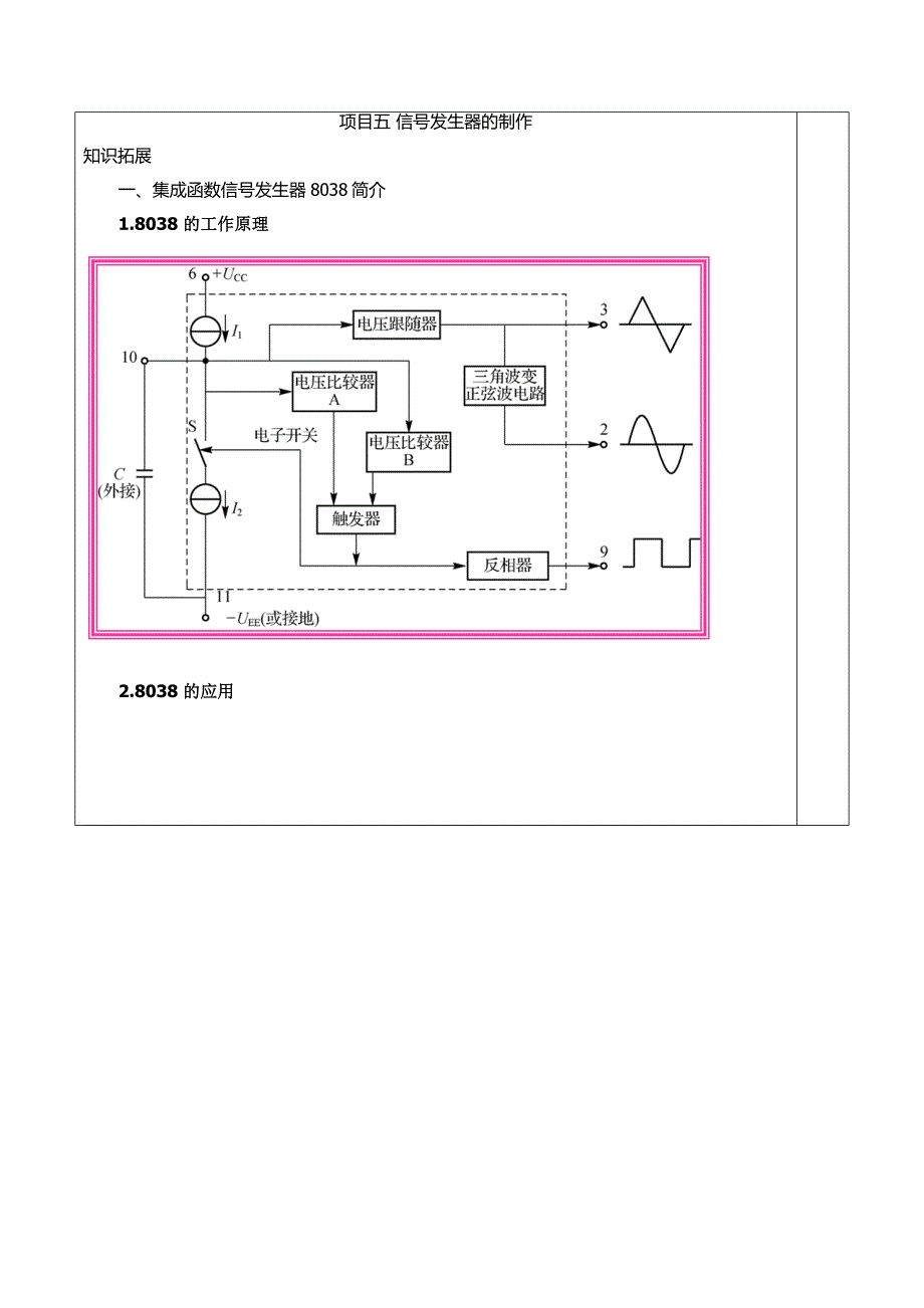 模电31集成函数信号发生器8038_第4页