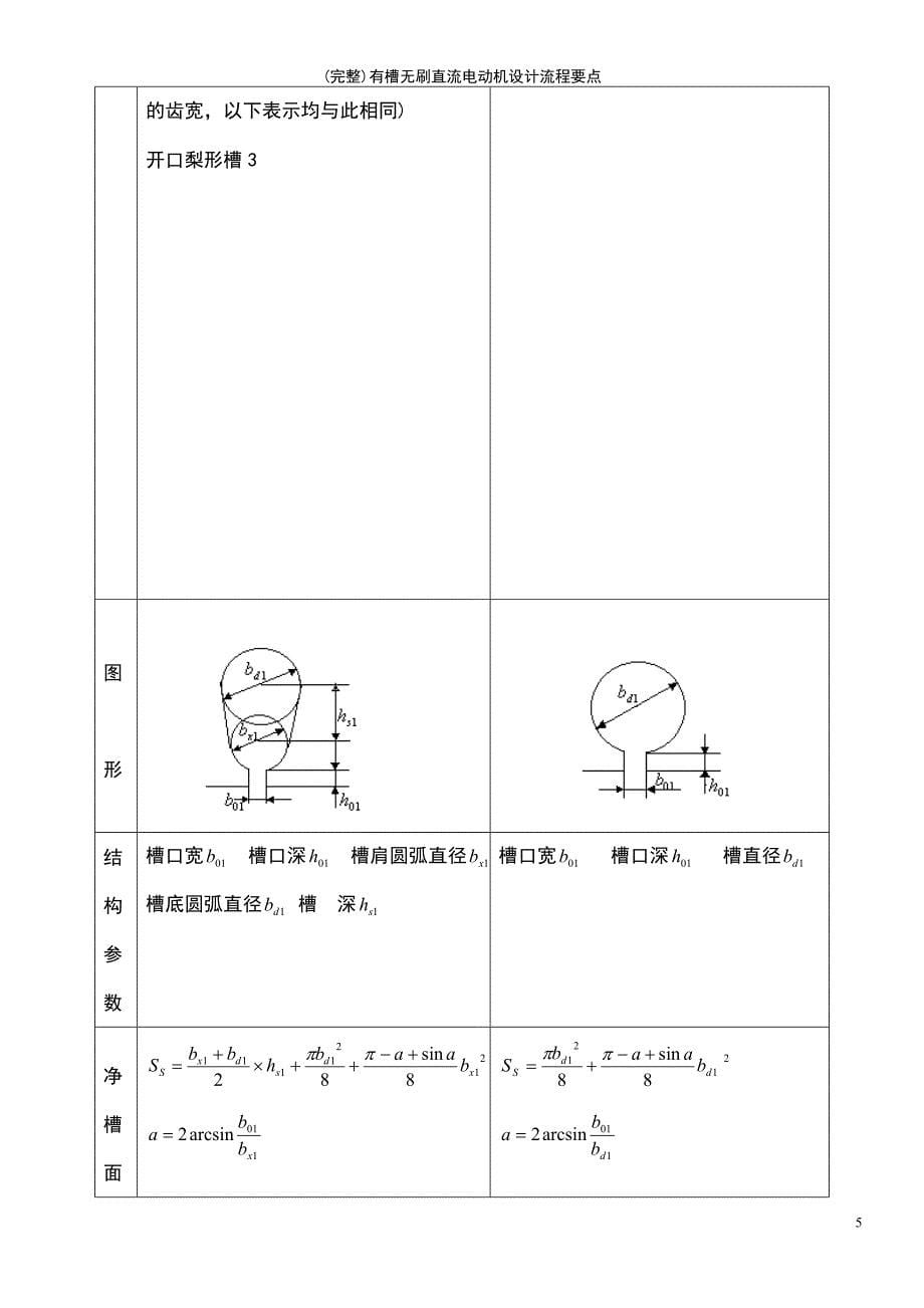 (最新整理)有槽无刷直流电动机设计流程要点_第5页