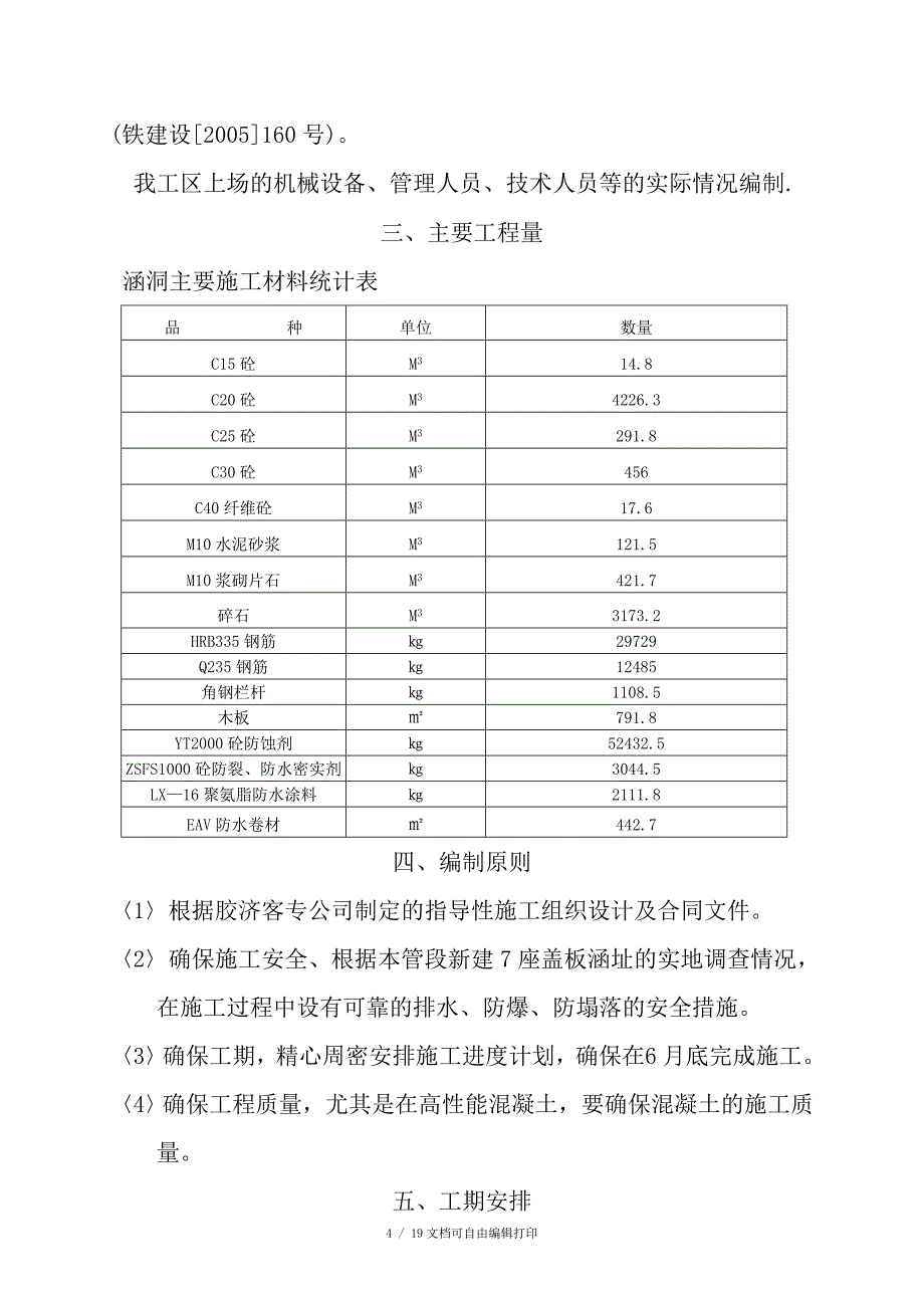 修批2九工区盖板涵施工组织设计_第4页