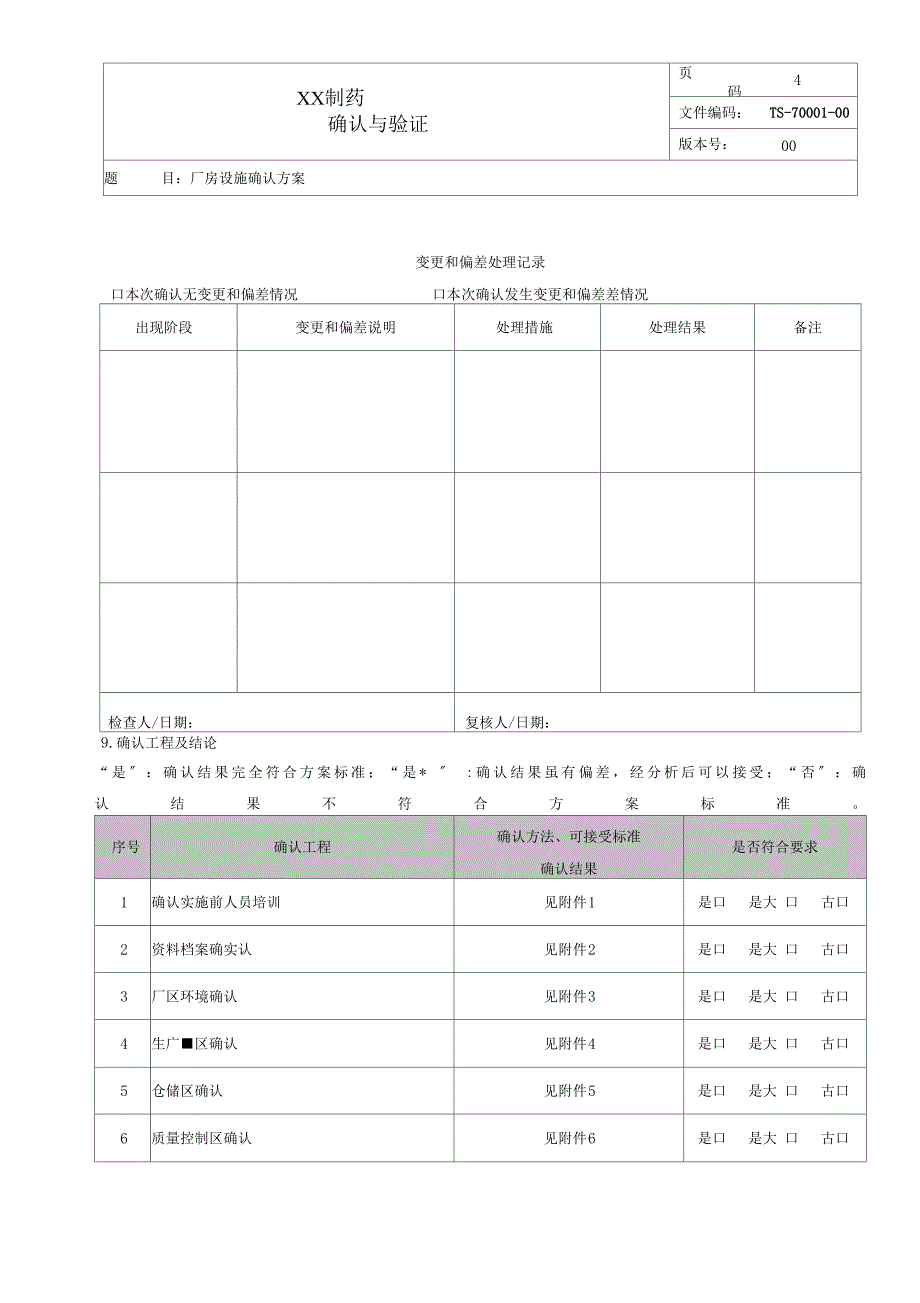 厂房设施确认方案_第4页