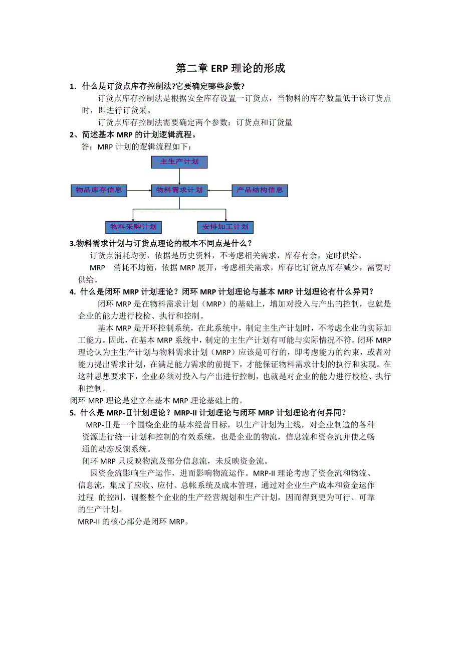 第二章ERP理论的形成_第1页