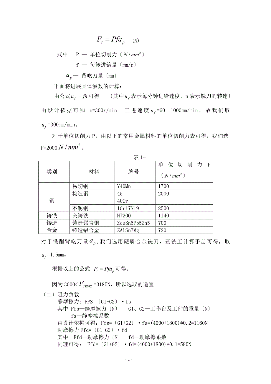 专用铣床液压系统_第2页