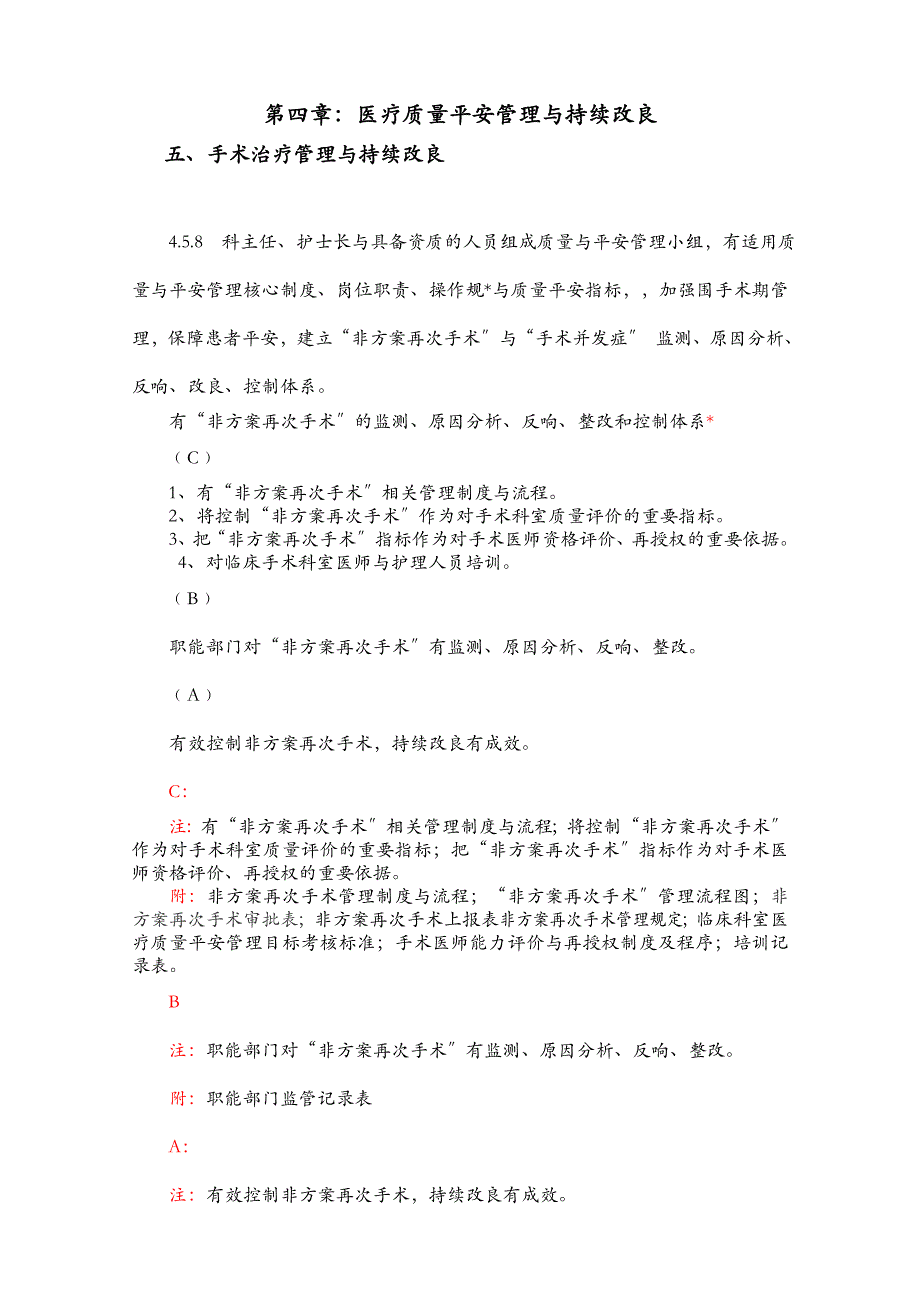 非计划再次手术评审改进_第1页