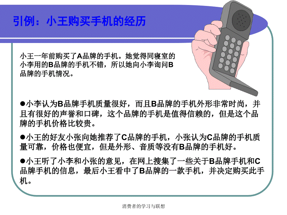 消费者的学习与联想课件_第1页