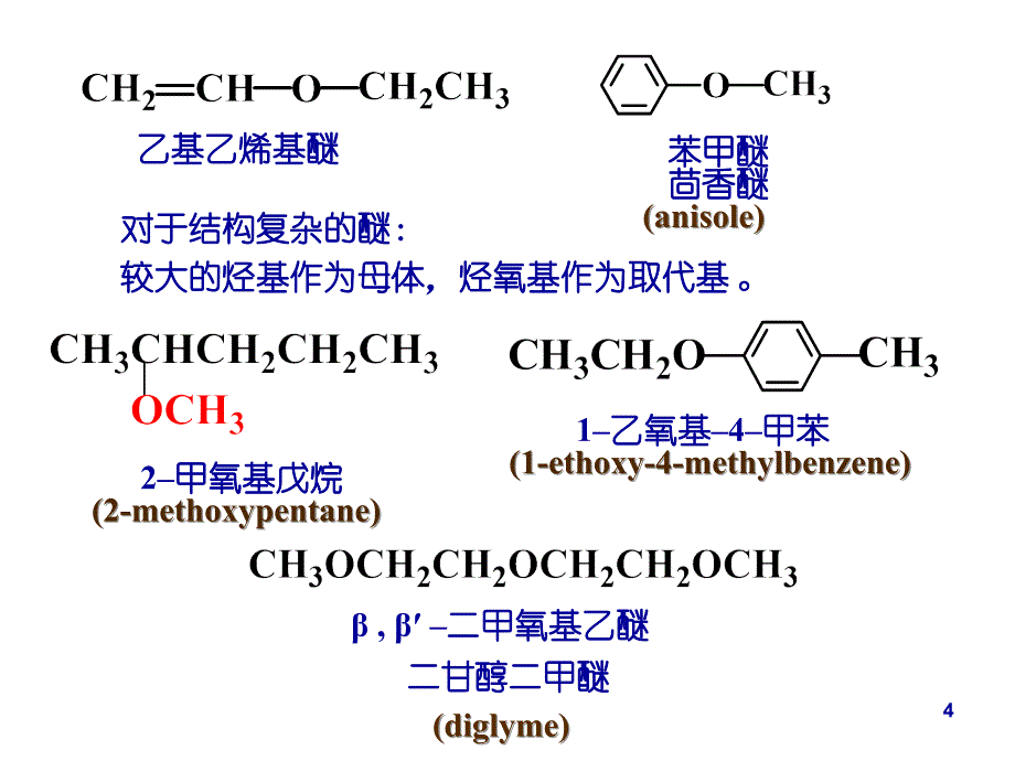 有机化学课件：第十章 醚和环氧化合物_第4页